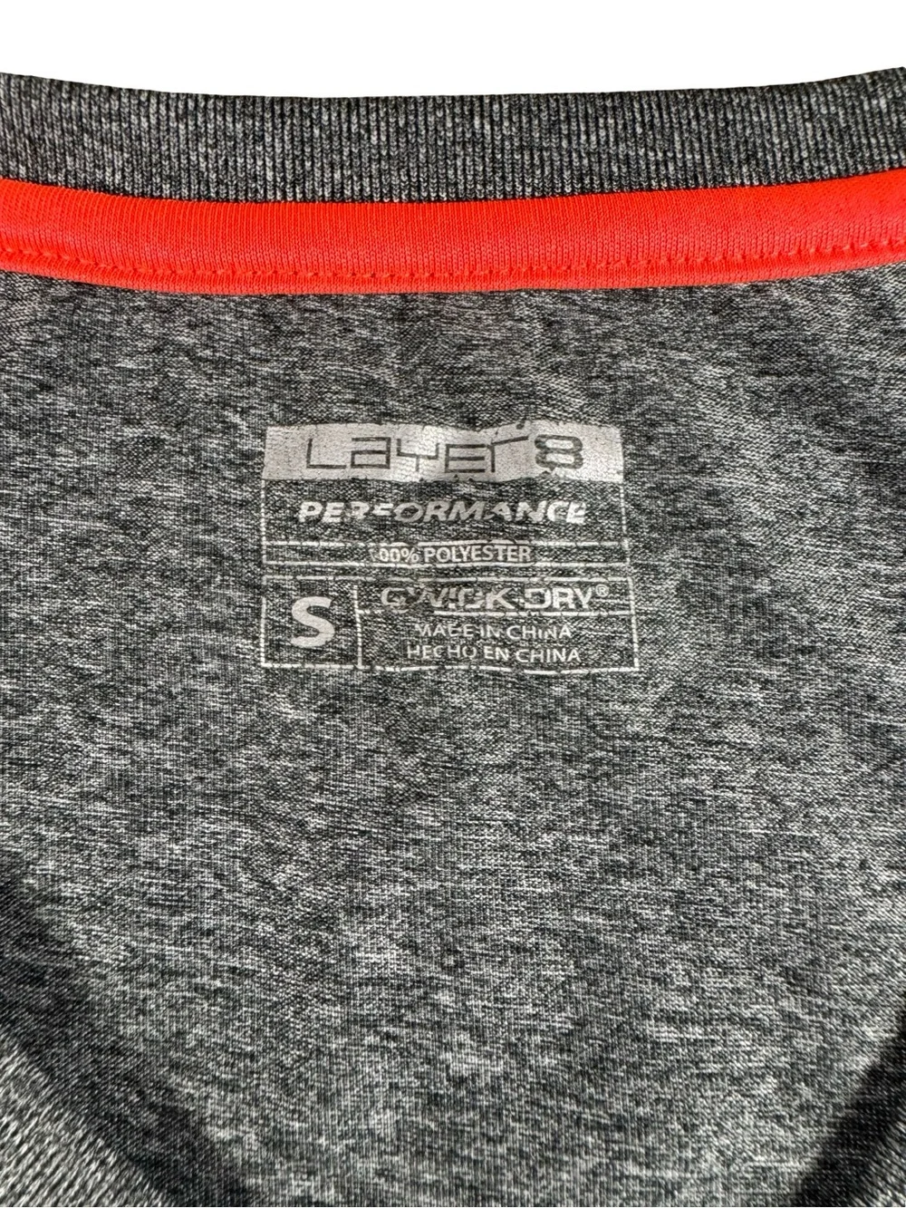 Layer 8 Performance Quick Dry Shirt Short Sleeve Size Small Athletic Women's Top - Picture 4 of 6